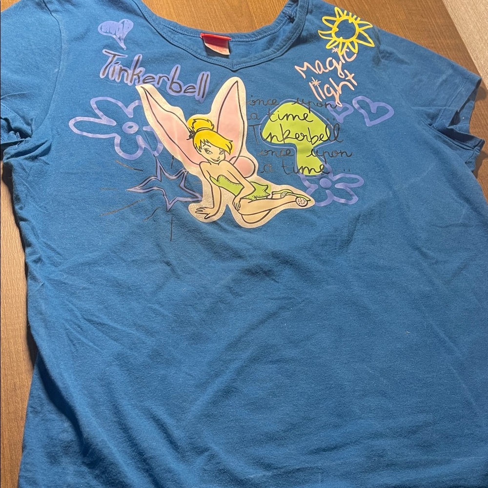 Disney Tinkerbell Magic Blue Tee